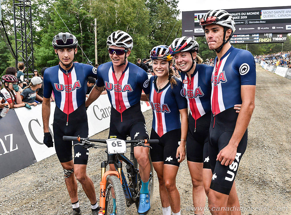 Team Relay World MTB Championships, 2019