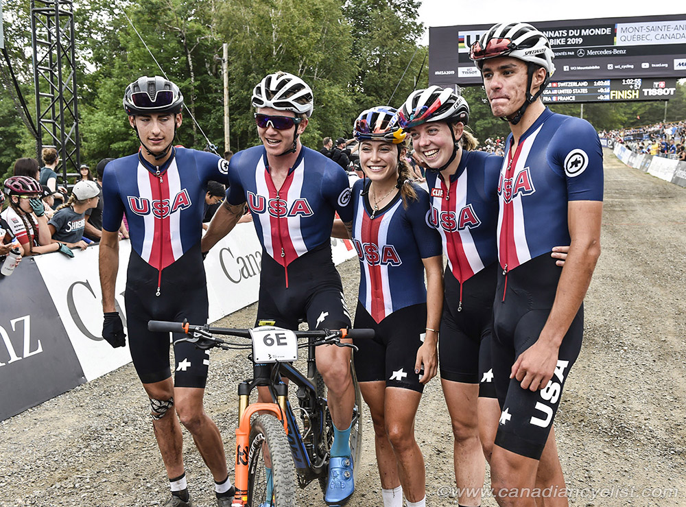 Team Relay World MTB Championships, 2019