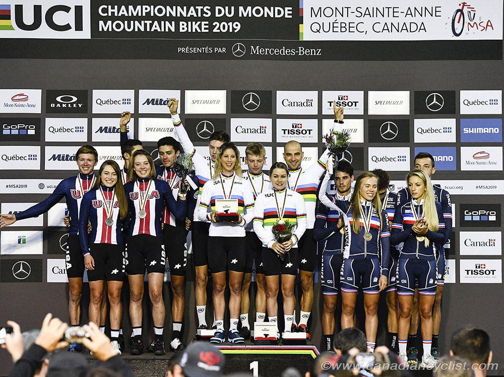 Team Relay World MTB Championships, 2019