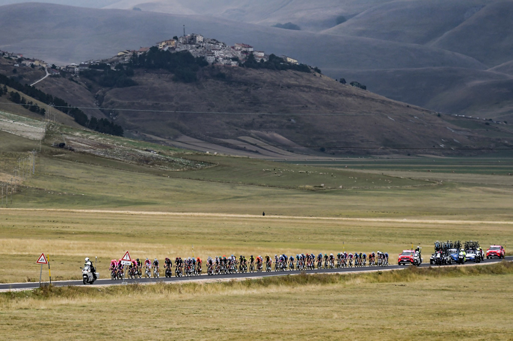 55a edizione Tirreno Adriatico -  da Terni a Cascia - 194 km
