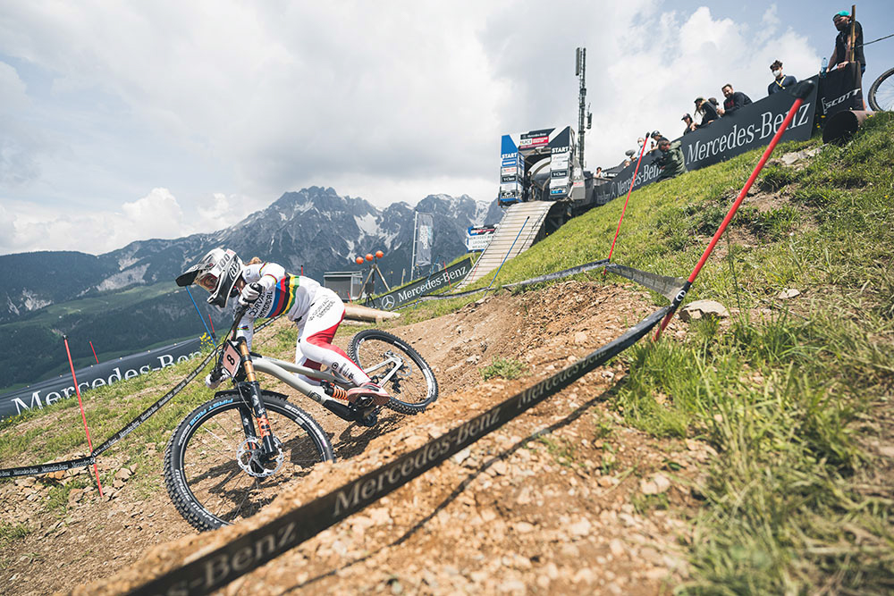 DH World Cup in Leogang, Austria