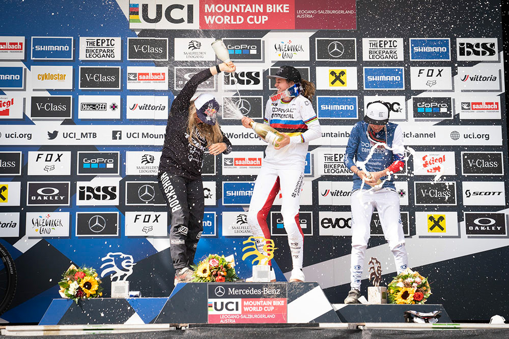 DH World Cup in Leogang, Austria