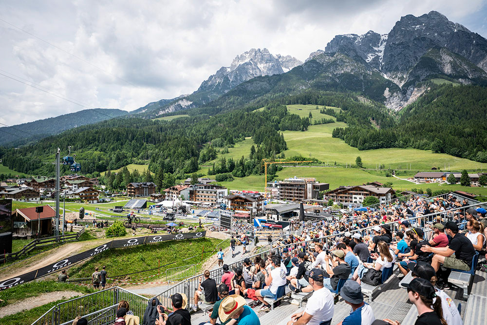 DH World Cup in Leogang, Austria