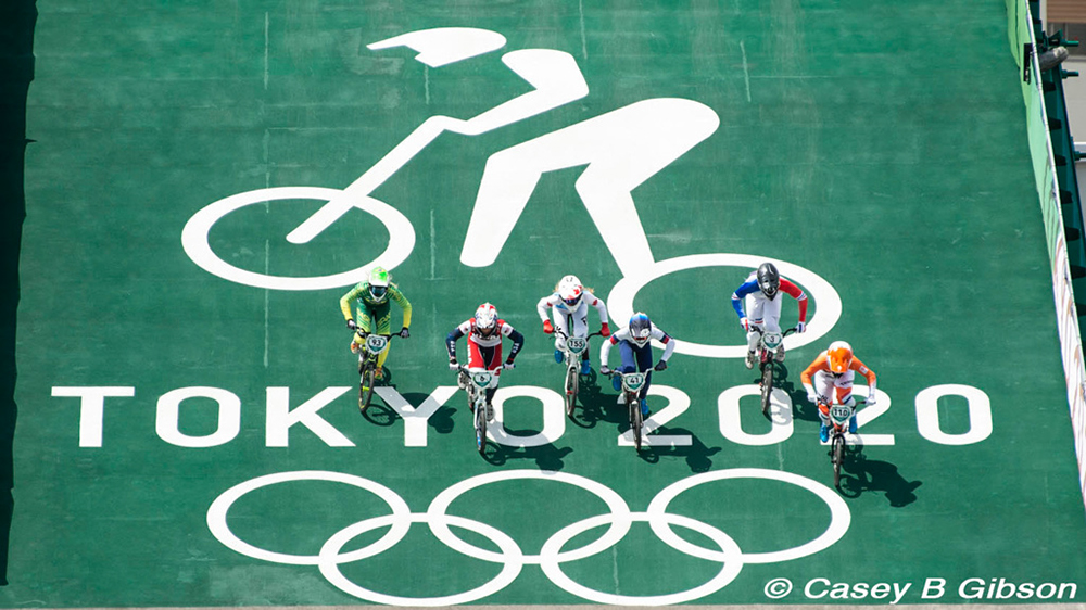 Tokyo 2020 Men's and Women's BMX 1/4 final qualifying