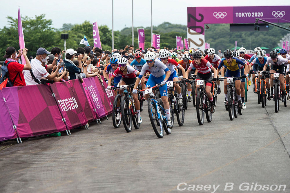 Tokyo 2020 Women's Olympic Mountain Bike Race