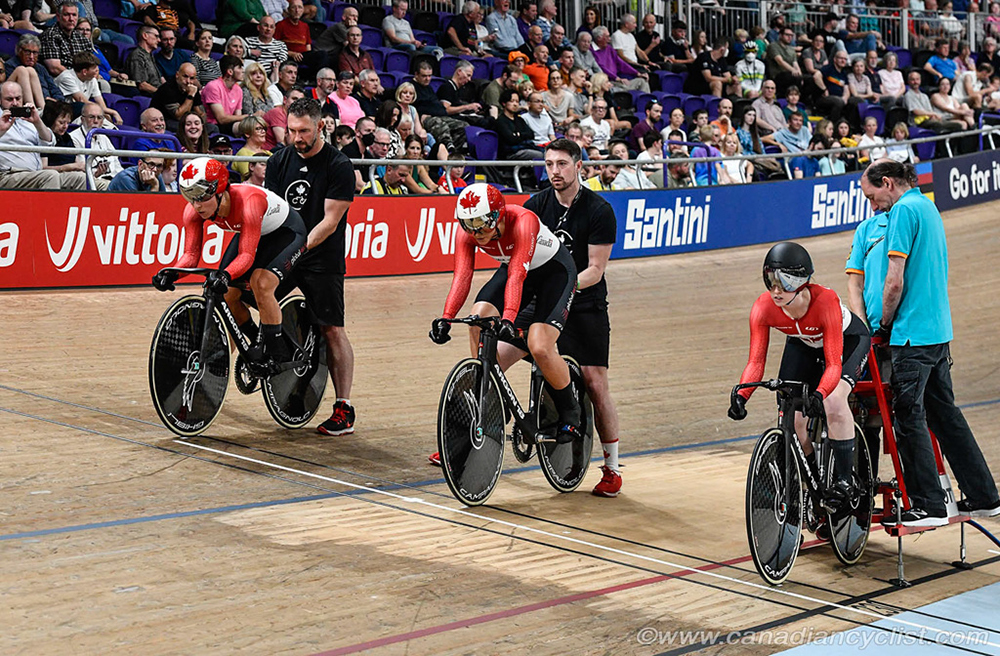 2023 Track World Championships - Women Team Sprint Qualifying