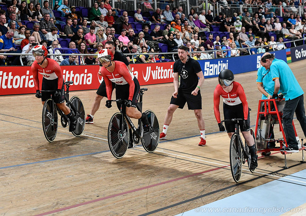 2023 Track World Championships - Women Team Sprint Qualifying