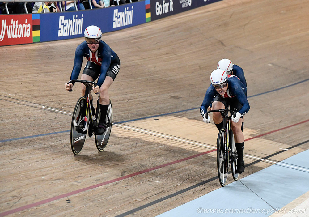 2023 Track World Championships - Women Team Sprint Qualifying