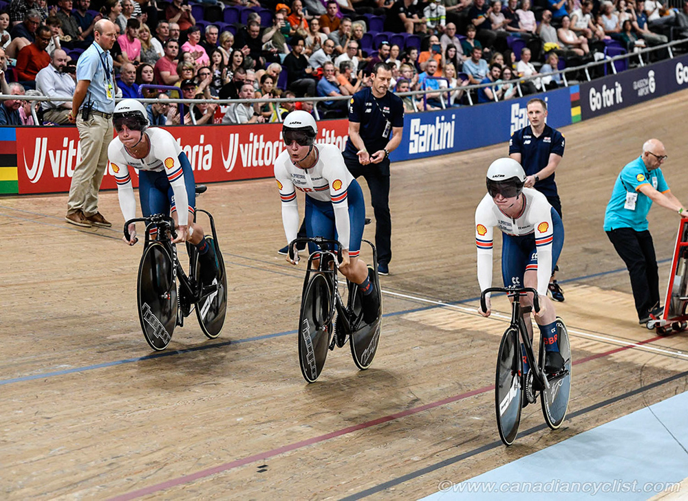 2023 Track World Championships - Women Team Sprint Qualifying
