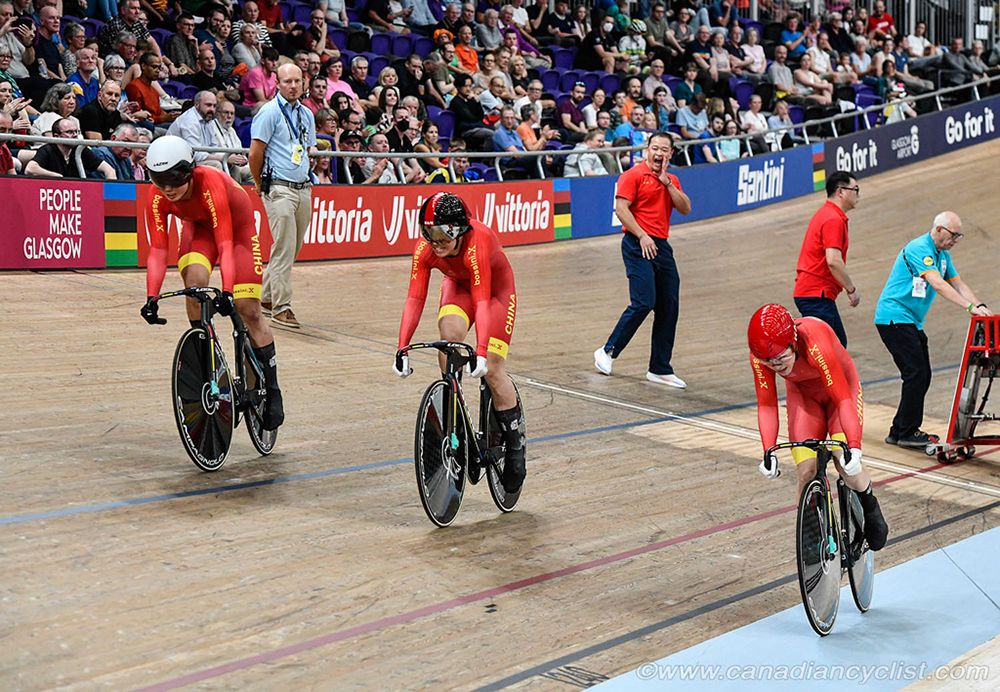 2023 Track World Championships - Women Team Sprint Qualifying