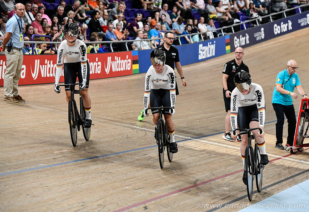 2023 Track World Championships - Women Team Sprint Qualifying