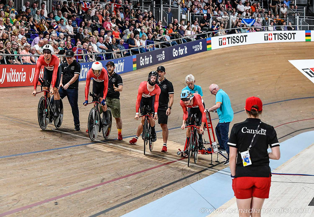 2023 Track World Championships - Men Team Pursuit, Round 1