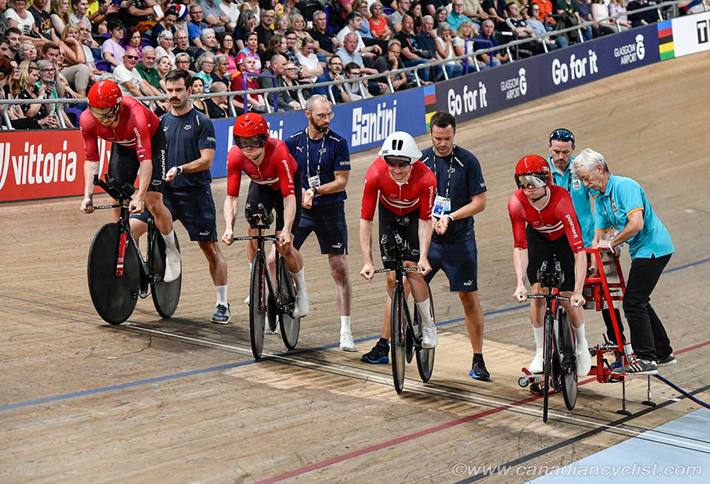 2023 Track World Championships - Men Team Pursuit, Round 1