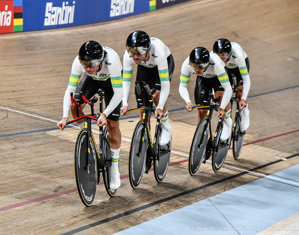 2023 Track World Championships - Men Team Pursuit, Round 1