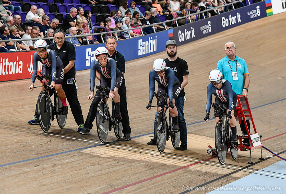 2023 Track World Championships - Women Team Pursuit, Qualifying