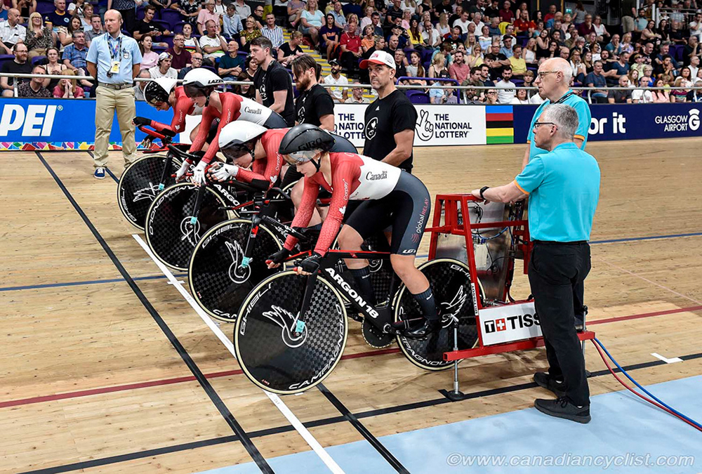 2023 Track World Championships - Women Team Pursuit, Round 1