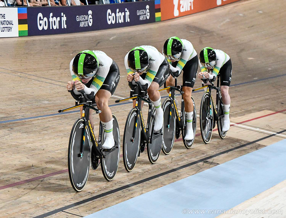 2023 Track World Championships - Women Team Pursuit, Round 1