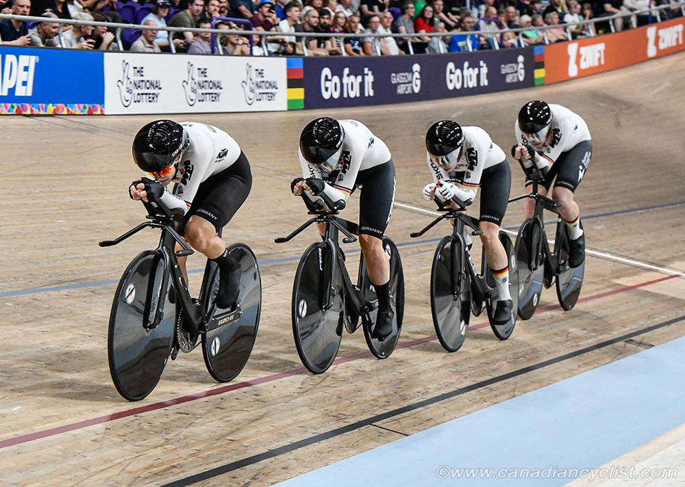 2023 Track World Championships - Women Team Pursuit, Round 1