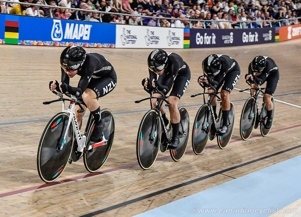2023 Track World Championships - Women Team Pursuit, Round 1