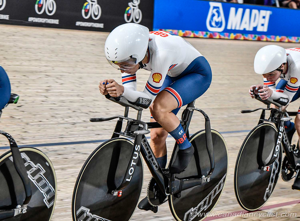 2023 Track World Championships - Women Team Pursuit, Round 1