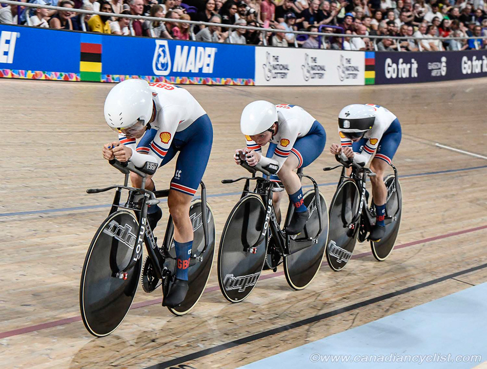 2023 Track World Championships - Women Team Pursuit, Round 1