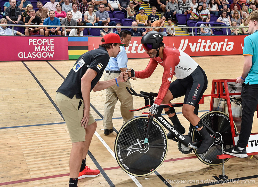 2023 Track World Championships - Men C2 Kilo, qualifying